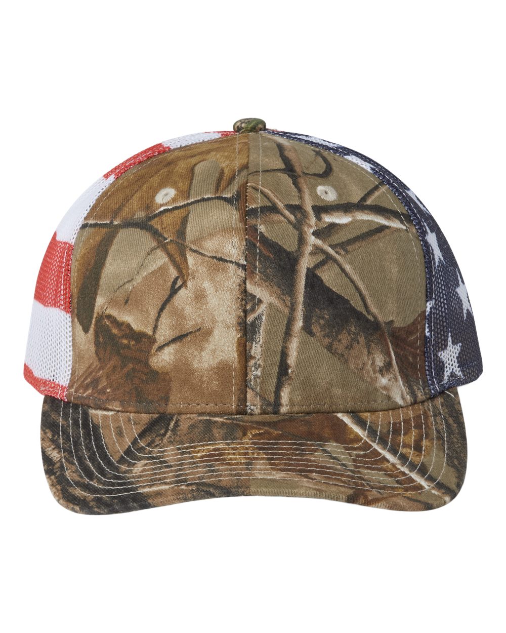 Flag Printed Mesh Trucker Cap