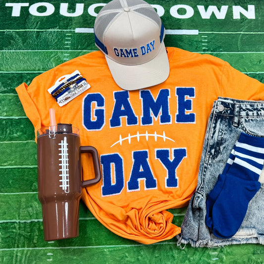 Blue Fluffy Game Day