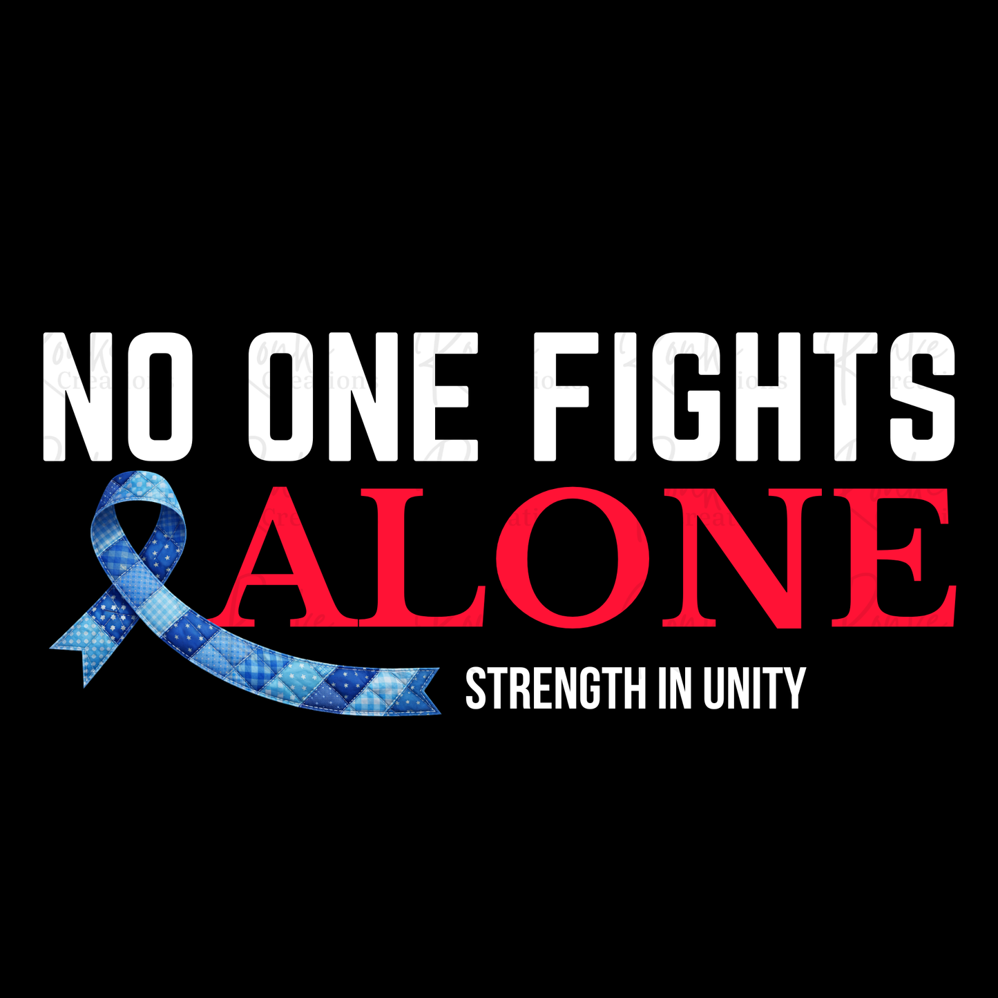 No One Fights Alone