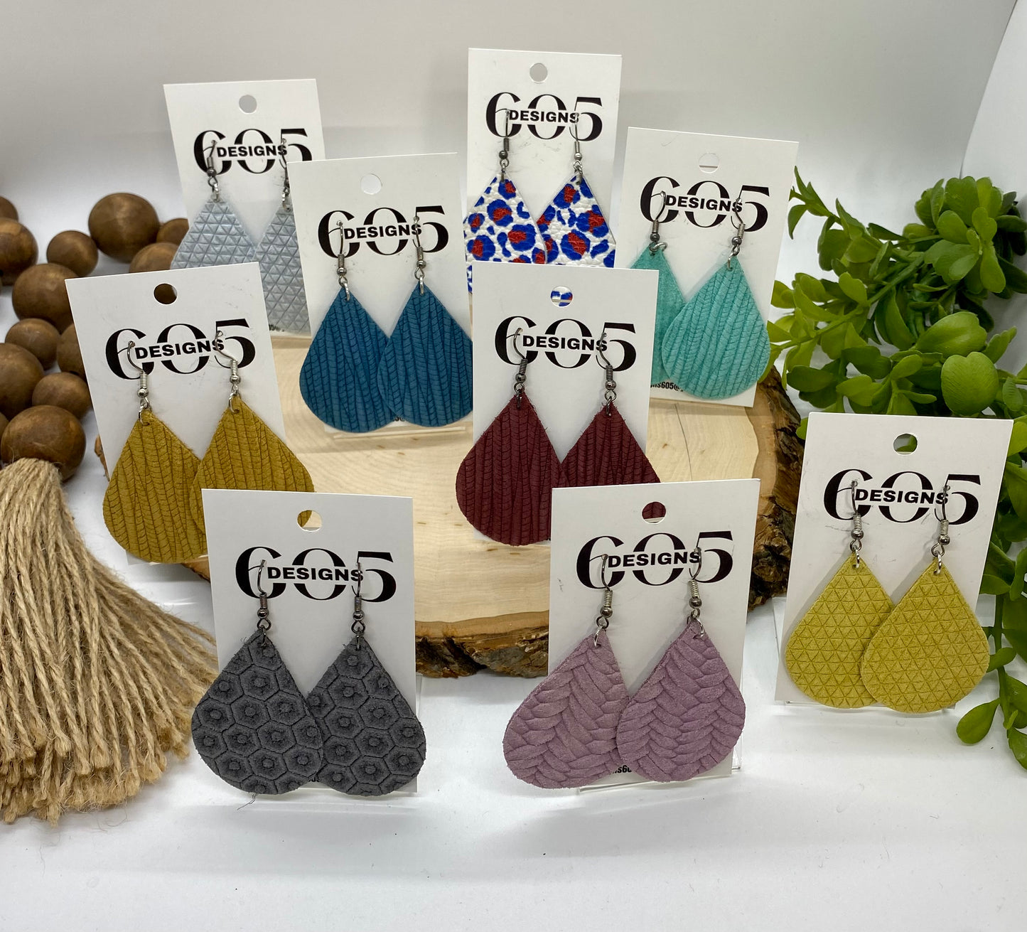 Large Teardrop Earrings