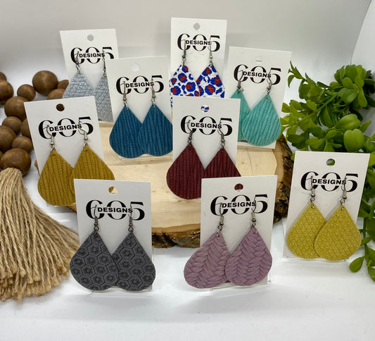 Large Teardrop Earrings