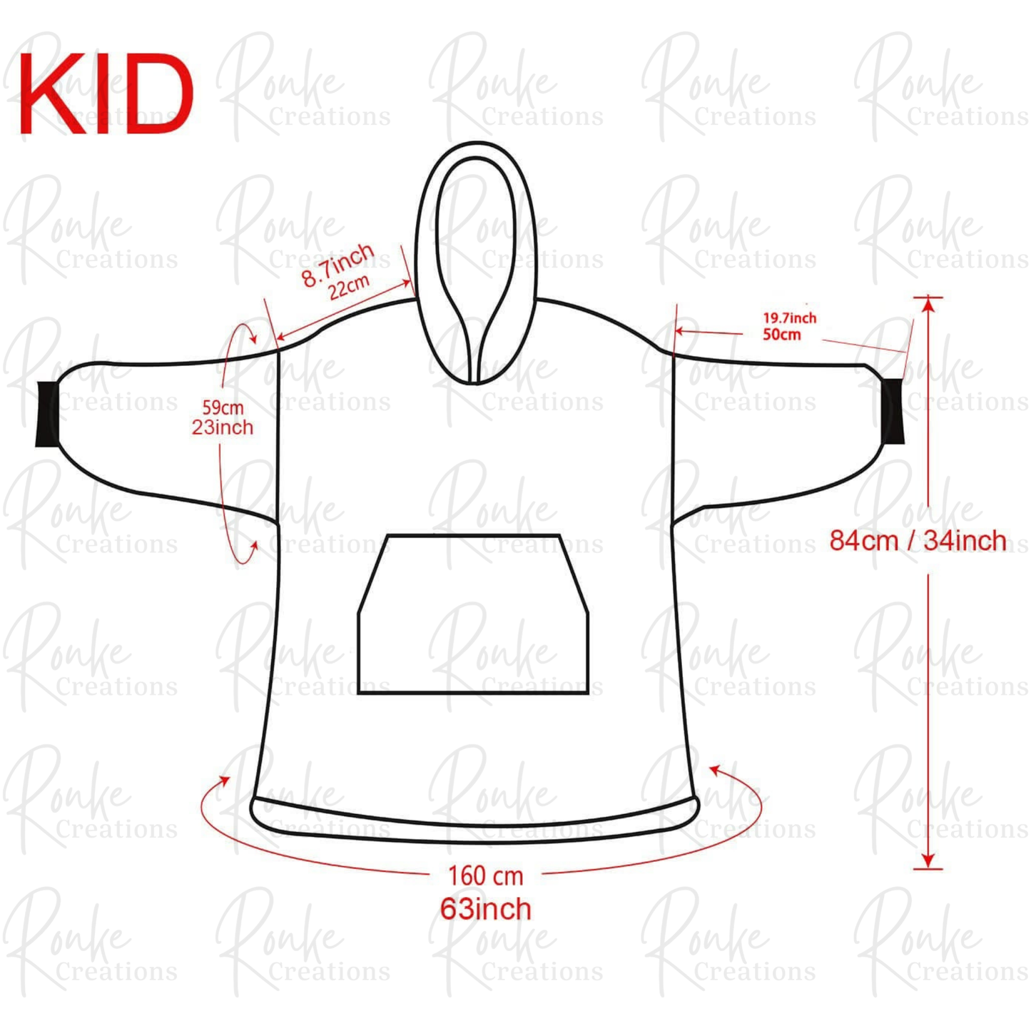 Custom Sherpa Hoodie