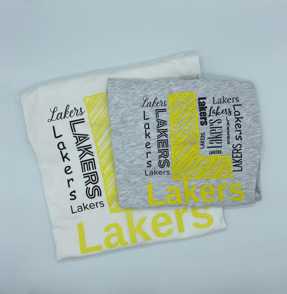 Multiple Lakers Shirts