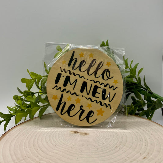 Hello, I’m New Here (with stars)