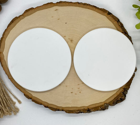 Custom Ceramic Circle Coaster