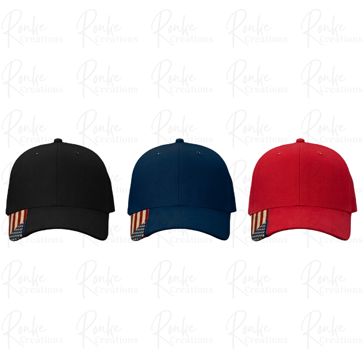 Side Flag Trucker Cap