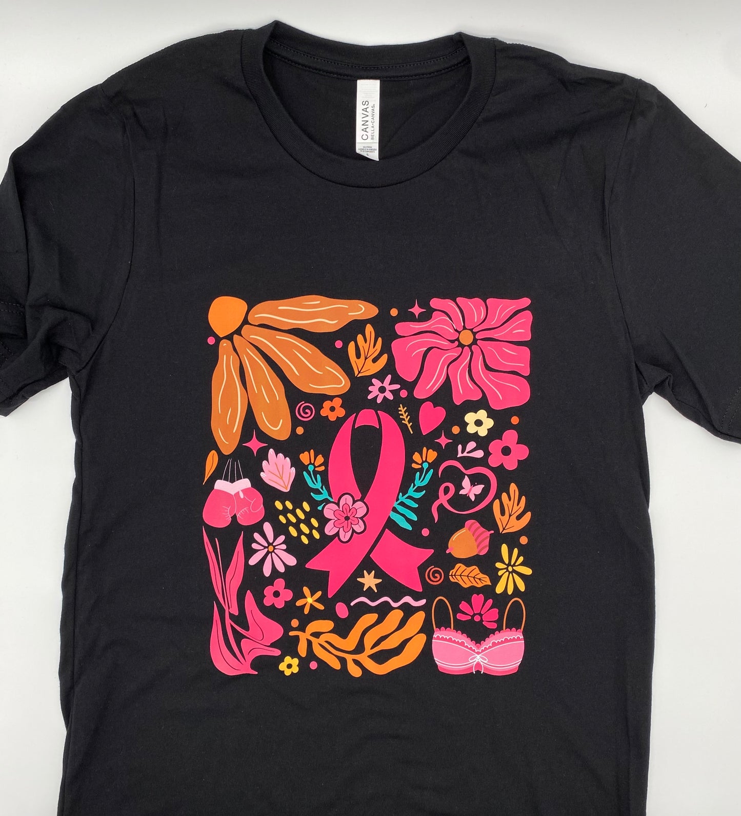 Floral Breast Cancer Shirt