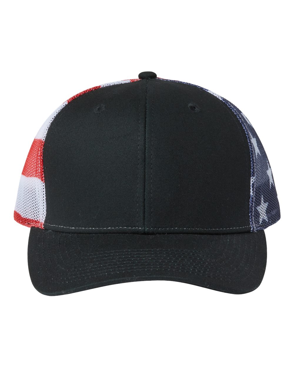 Flag Printed Mesh Trucker Cap