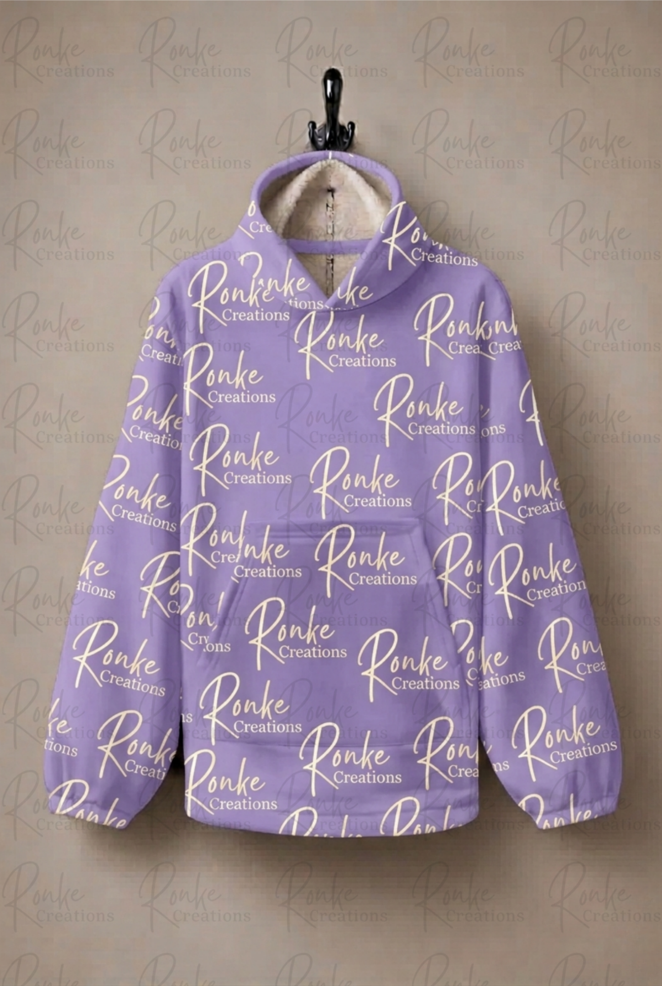 Custom Sherpa Hoodie