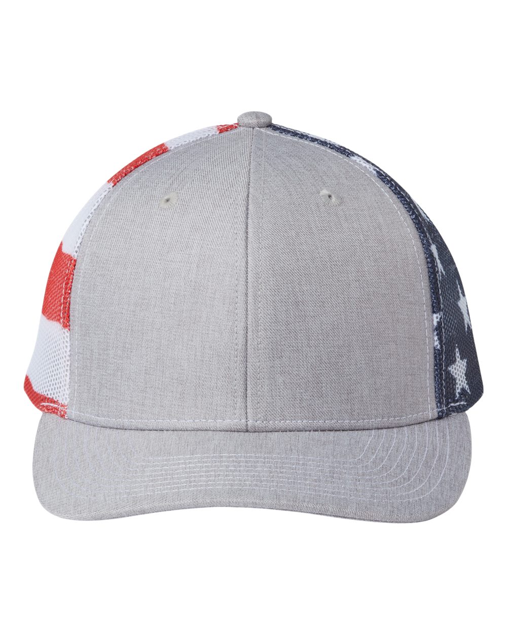 Flag Printed Mesh Trucker Cap