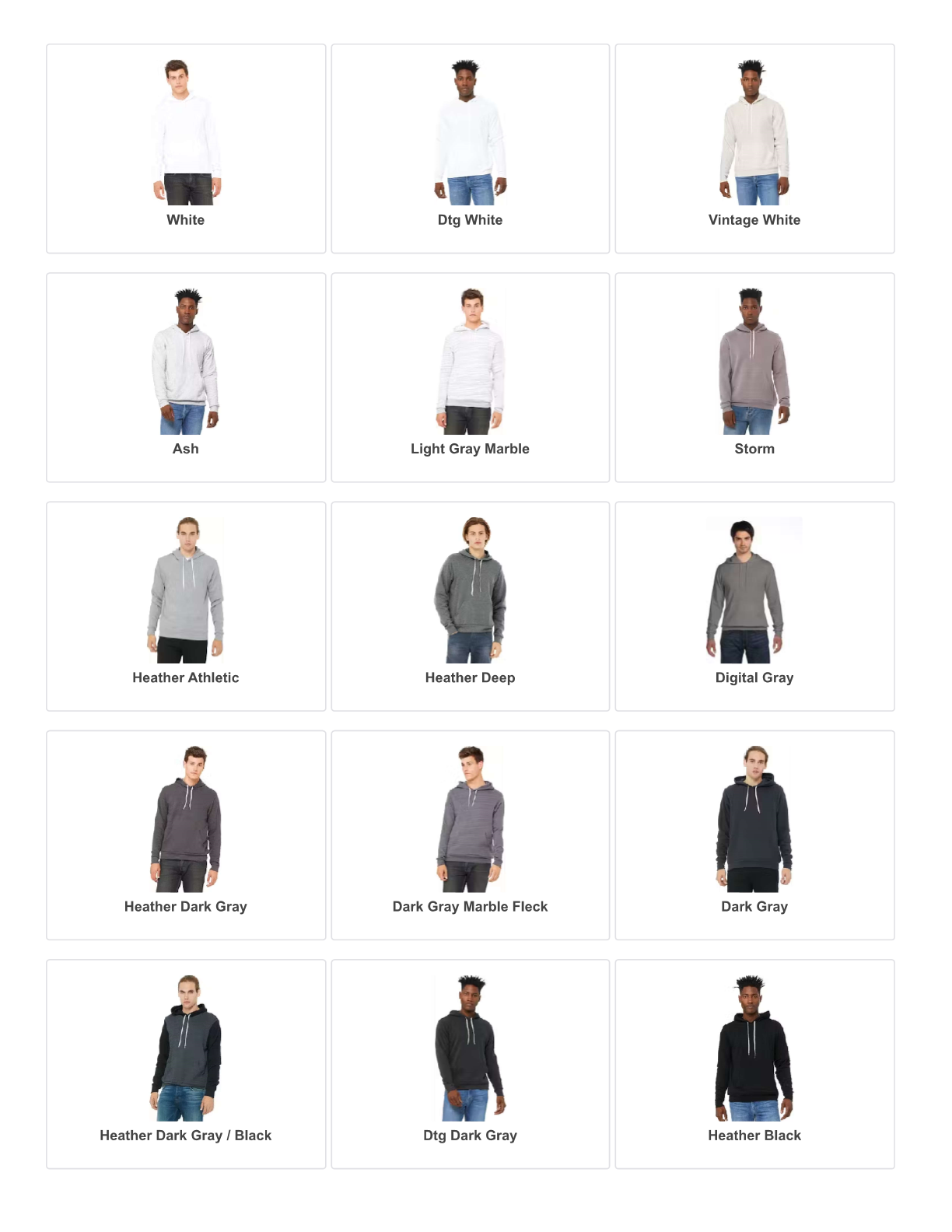 Custom Bella+Canvas Hooded Sweatshirt