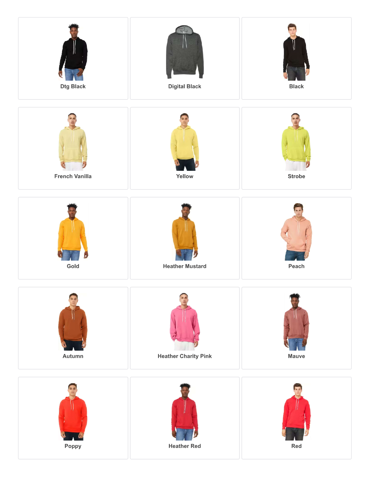 Custom Bella+Canvas Hooded Sweatshirt