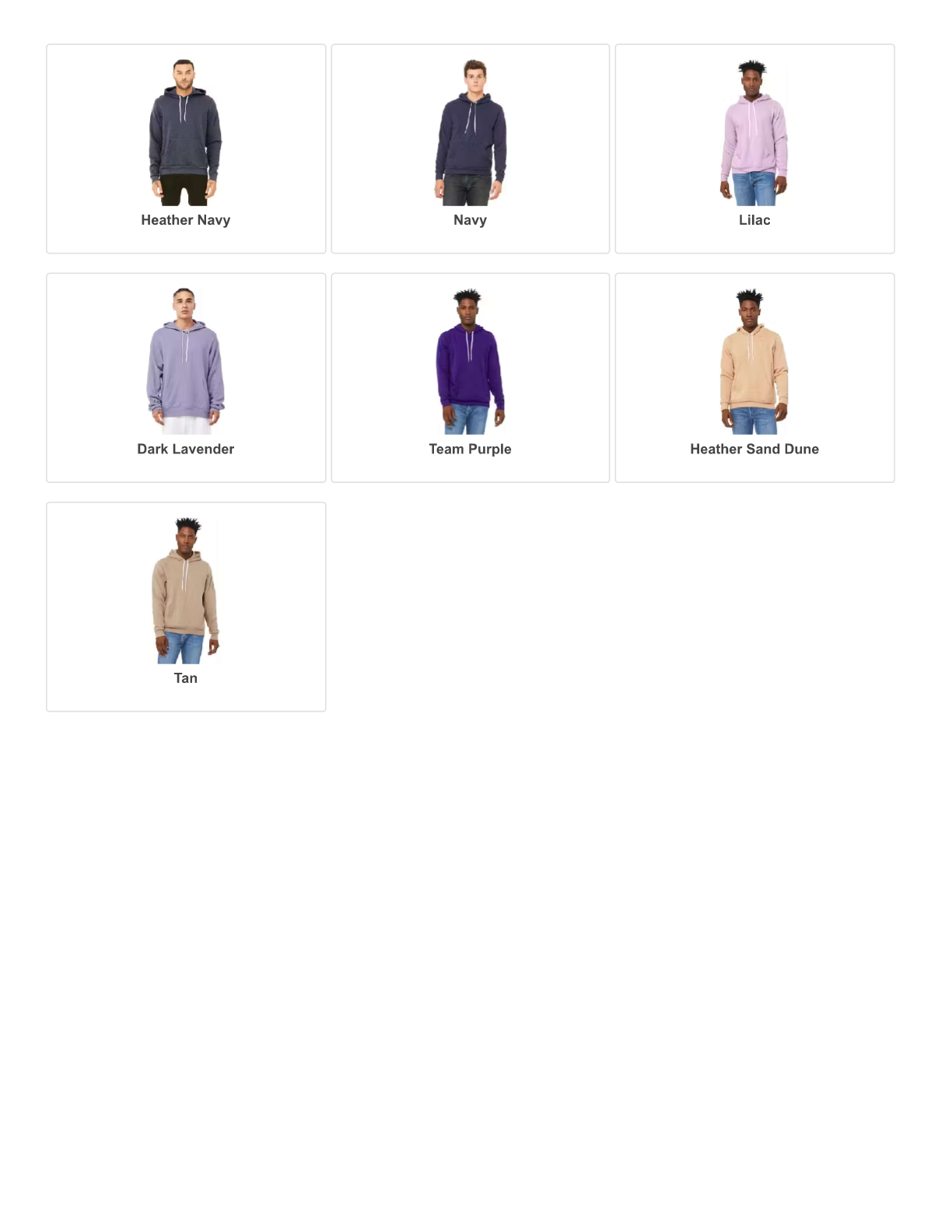 Custom Bella+Canvas Hooded Sweatshirt