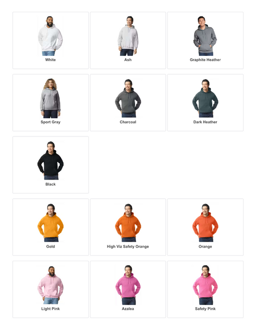 Custom Gildan Hooded Sweatshirt