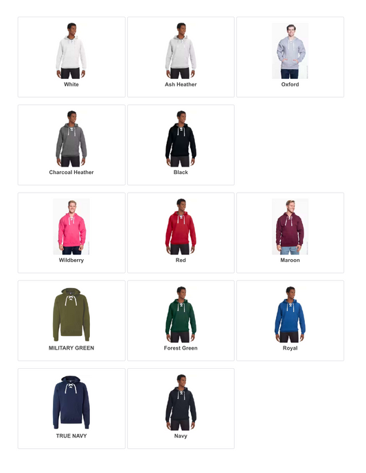 Custom J America Lace Hooded Sweatshirt