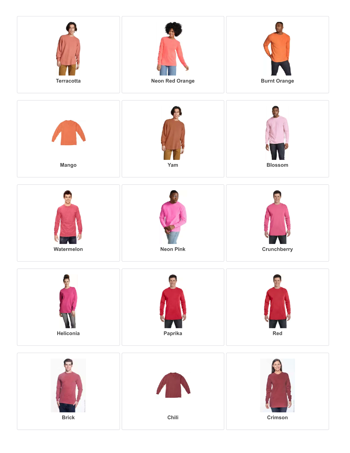 Custom Comfort Colors Long Sleeve