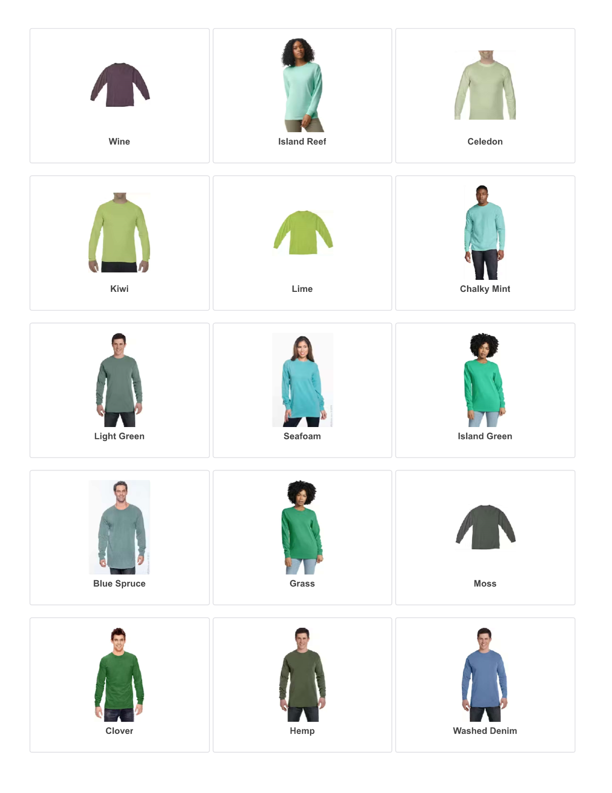 Custom Comfort Colors Long Sleeve