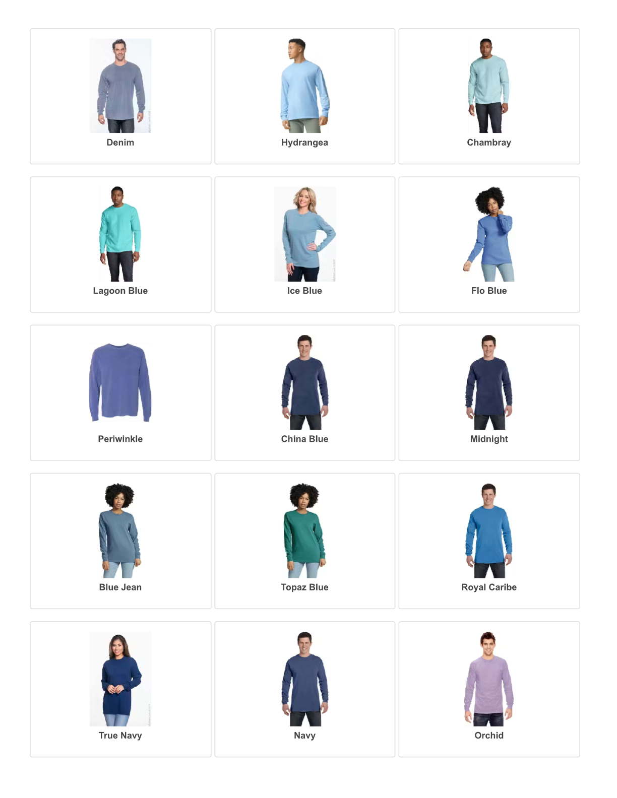 Custom Comfort Colors Long Sleeve