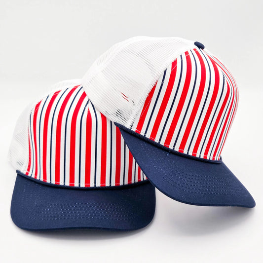 Stripe Trucker Cap