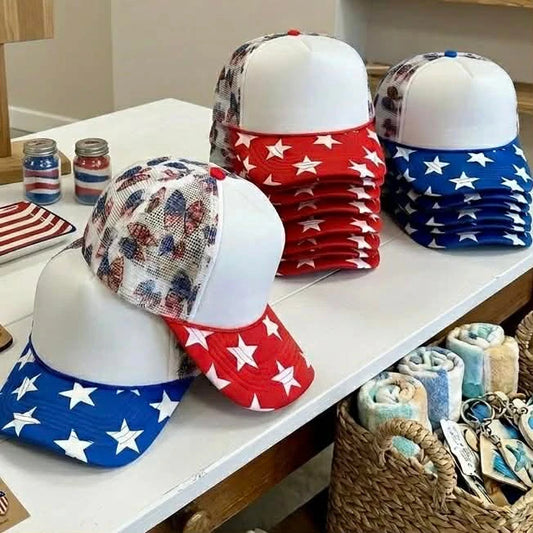 Patriotic Bows Trucker Cap