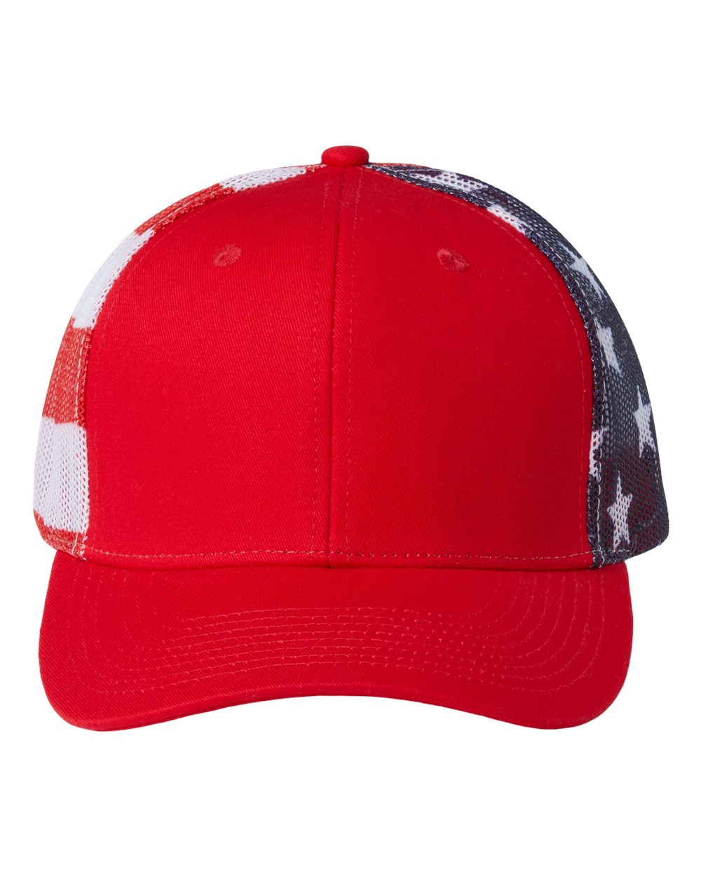 Flag Printed Mesh Trucker Cap