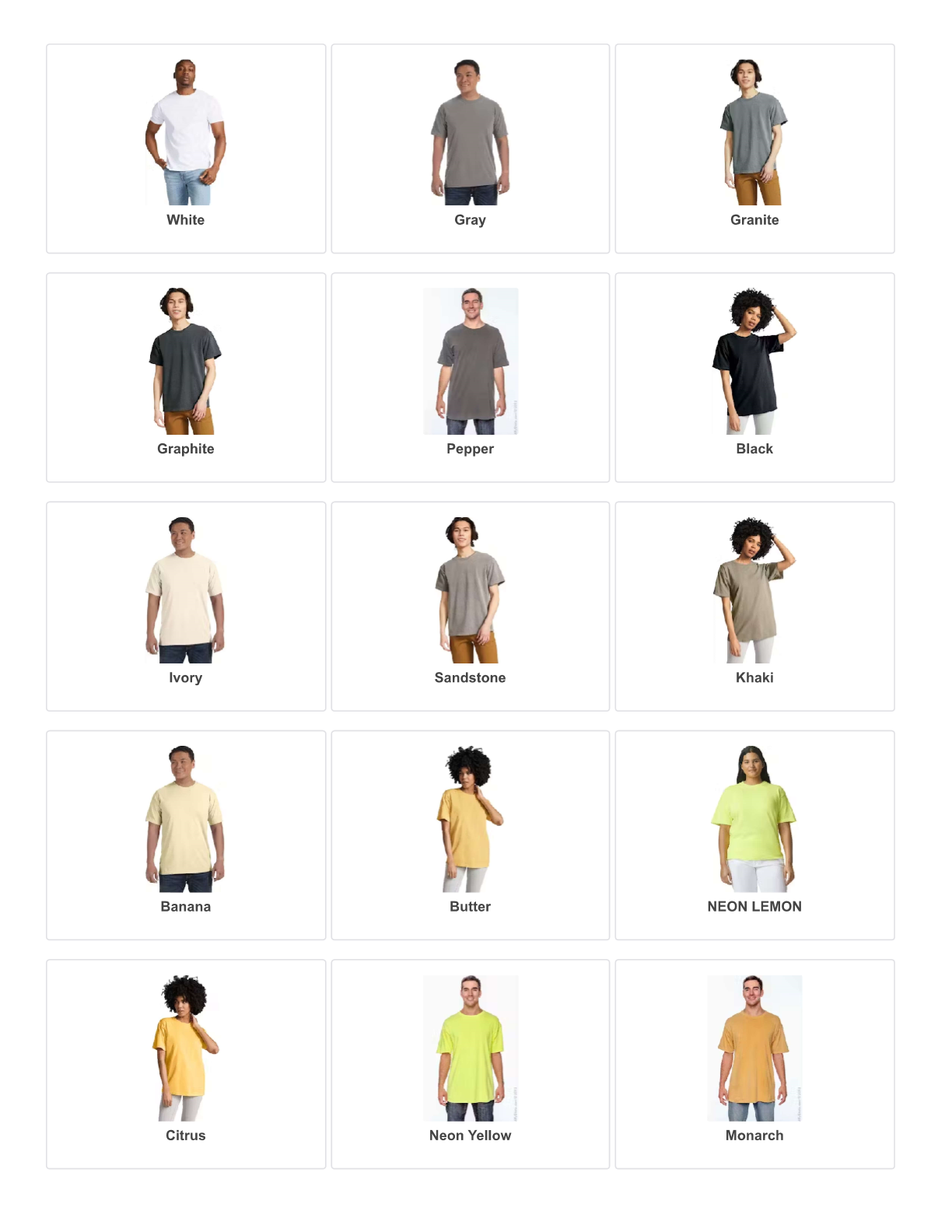 Custom Comfort Colors T-Shirt