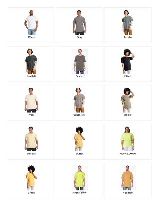 Custom Comfort Colors T-Shirt