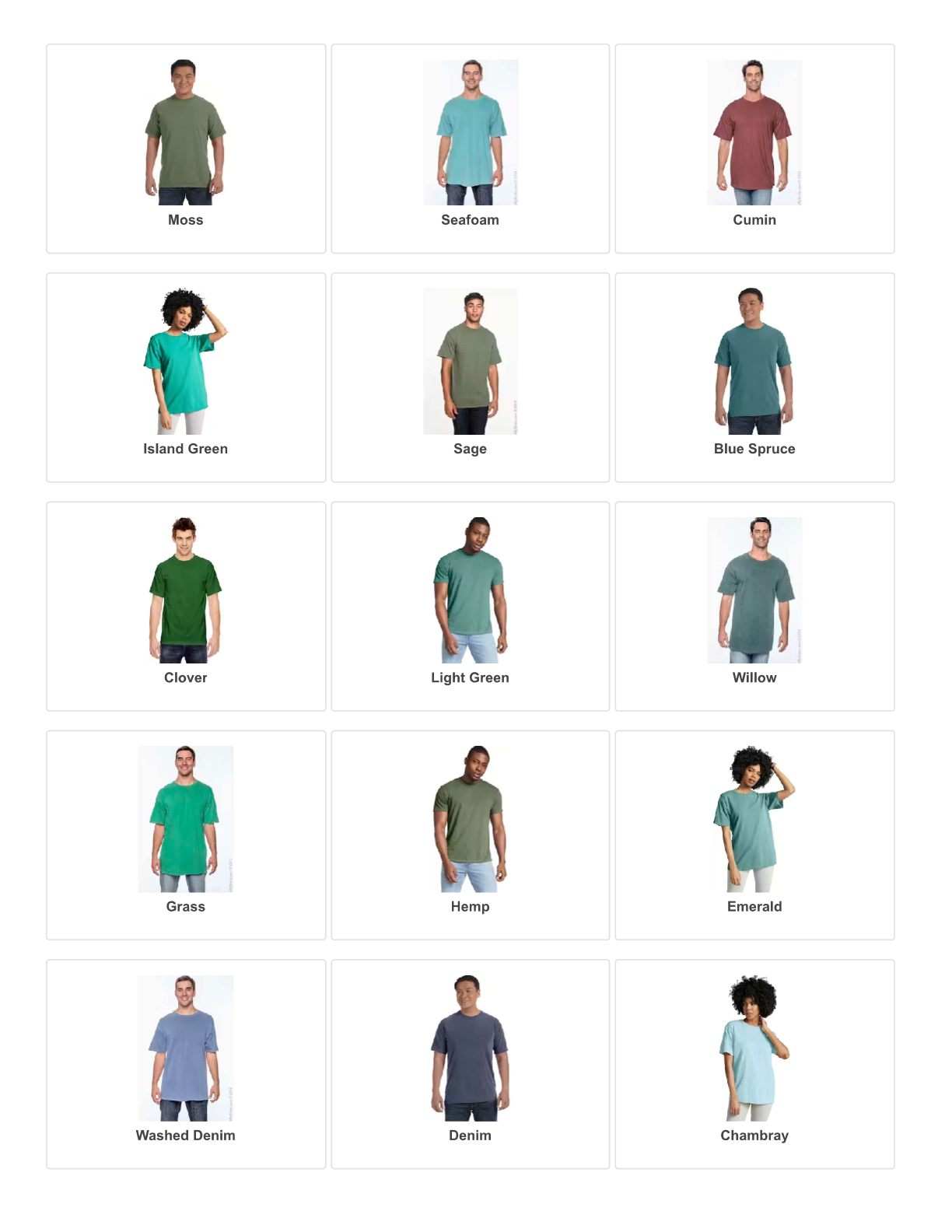 Custom Comfort Colors T-Shirt