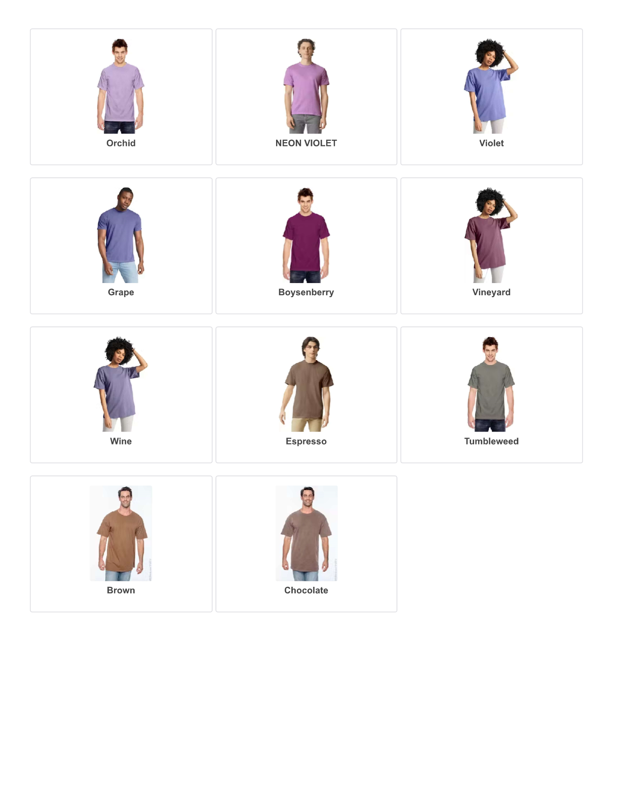 Custom Comfort Colors T-Shirt